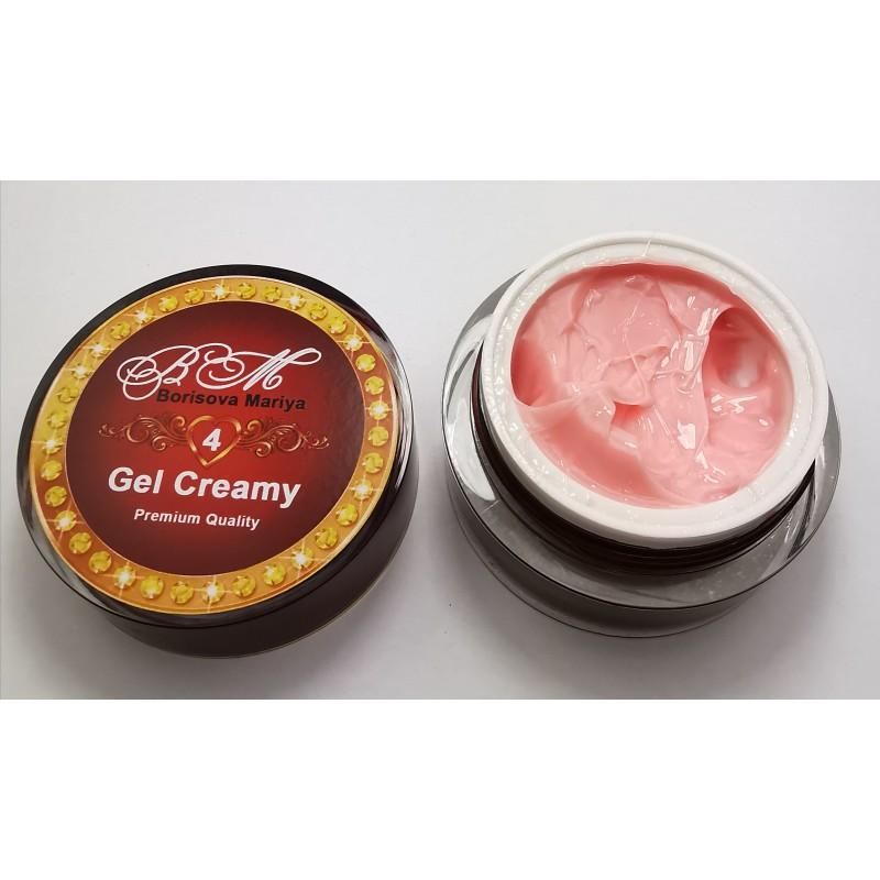 Gel Creamy Pink Pearl 4 15ml Borisova Mariya - 1