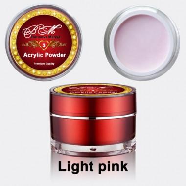 Acrylic Powder 3 Light pink 43gr Borisova Mariya - 1