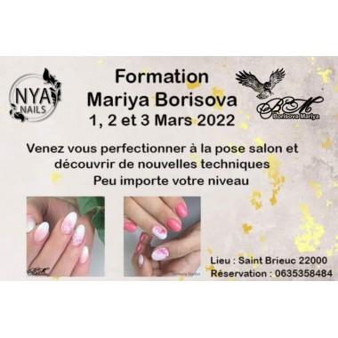 Training 1-2-3 March 2022 with Mariya Borisova Basic course in nail modeling - 1