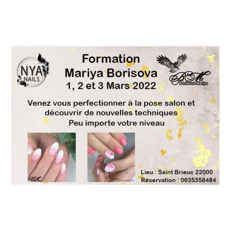 Formation 1-2-3 Mars 2022 avec Mariya Borisova Cours de base en modelage d’ongles  - 1
